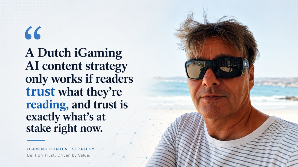 maurice Kruytzer iGaming SEO Trust Ksa Netherlands
